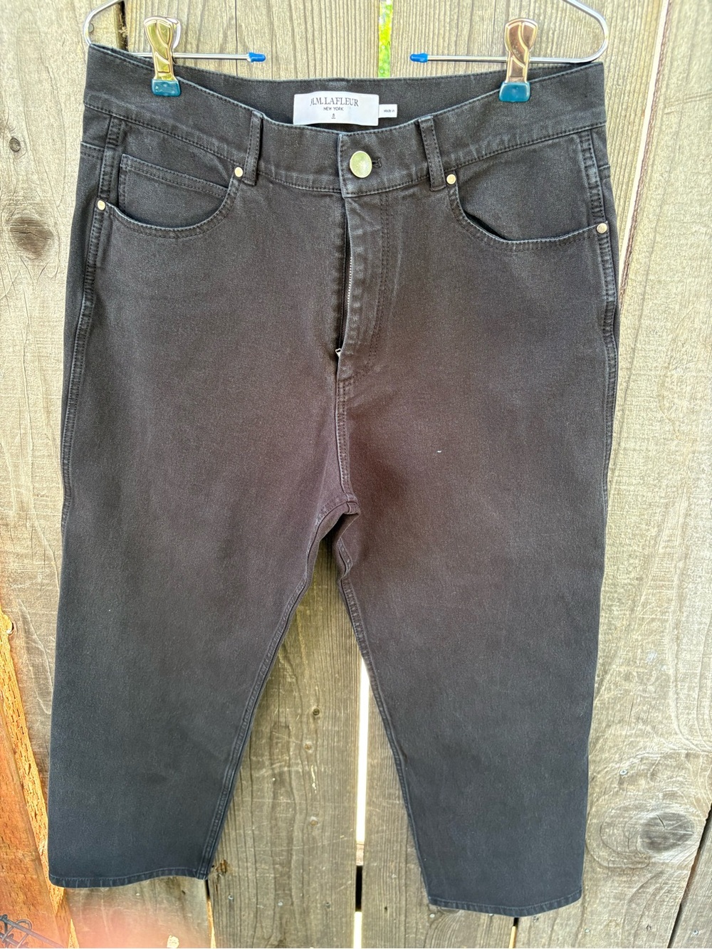 M.M.LaFleur New York black jeans in size 8